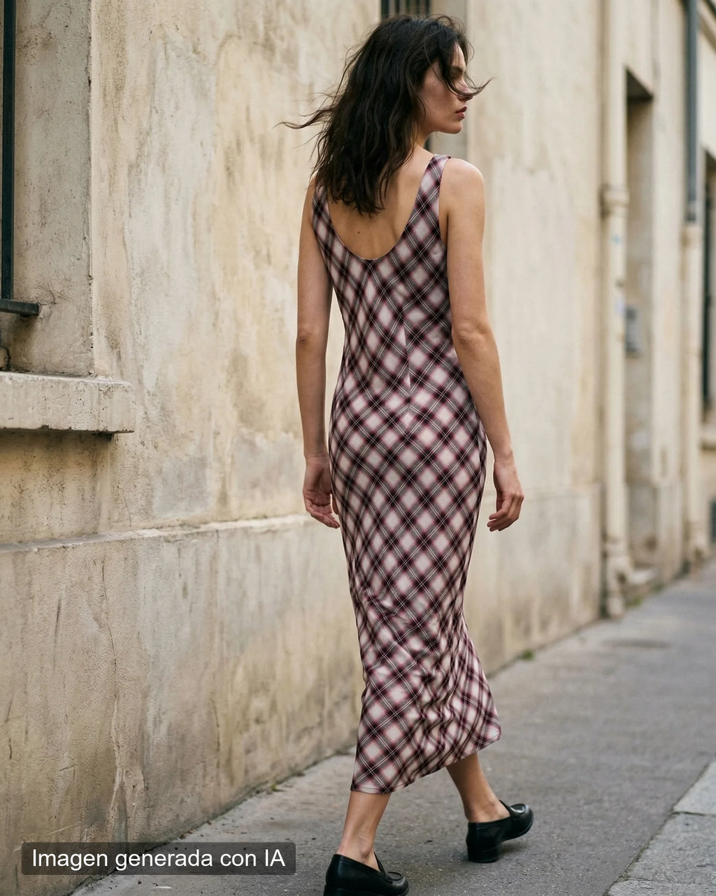 Vestido largo escoces