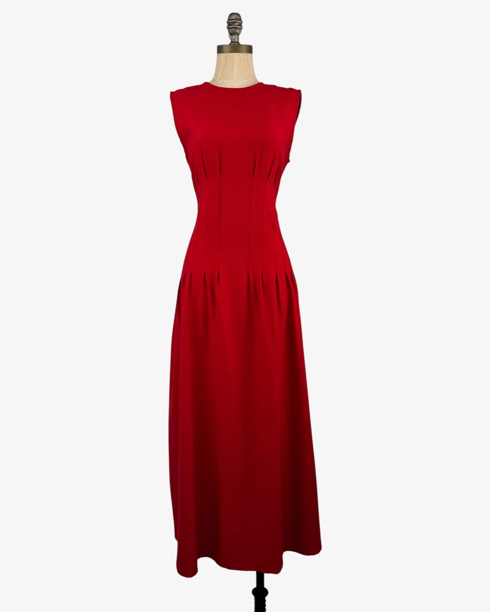 Vestido largo rojo